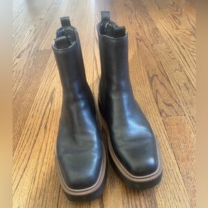 Sam Edelman Black Leather Women's Boots